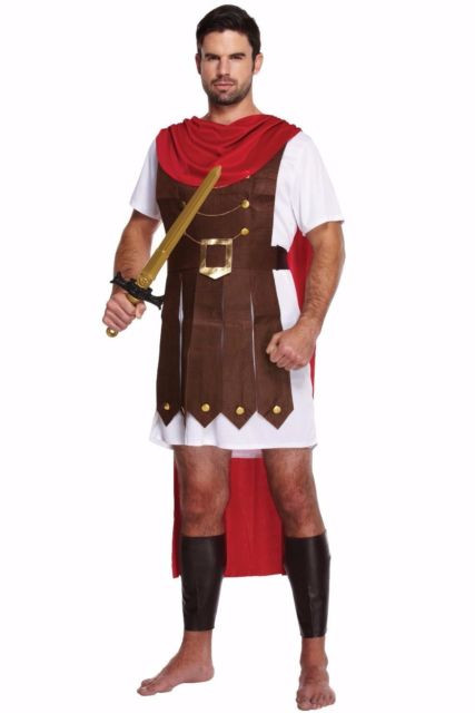 Best ideas about DIY Roman Costume
. Save or Pin Adult Roman Gladiator Costume Greek Sol r Warrior Fancy Now.