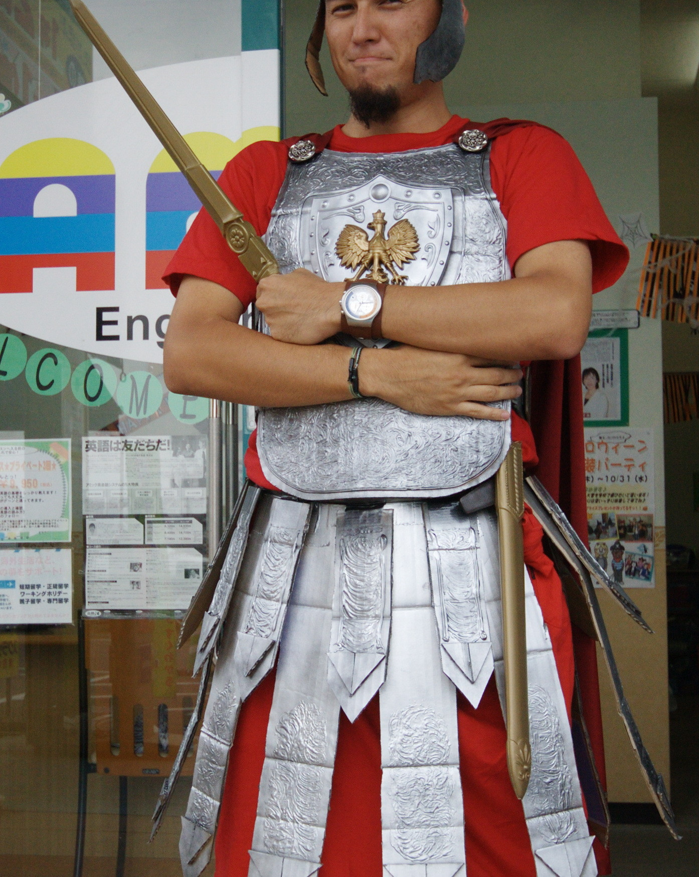 Best ideas about DIY Roman Costume
. Save or Pin Roman esque sol r uniform from cardboard 4 Now.
