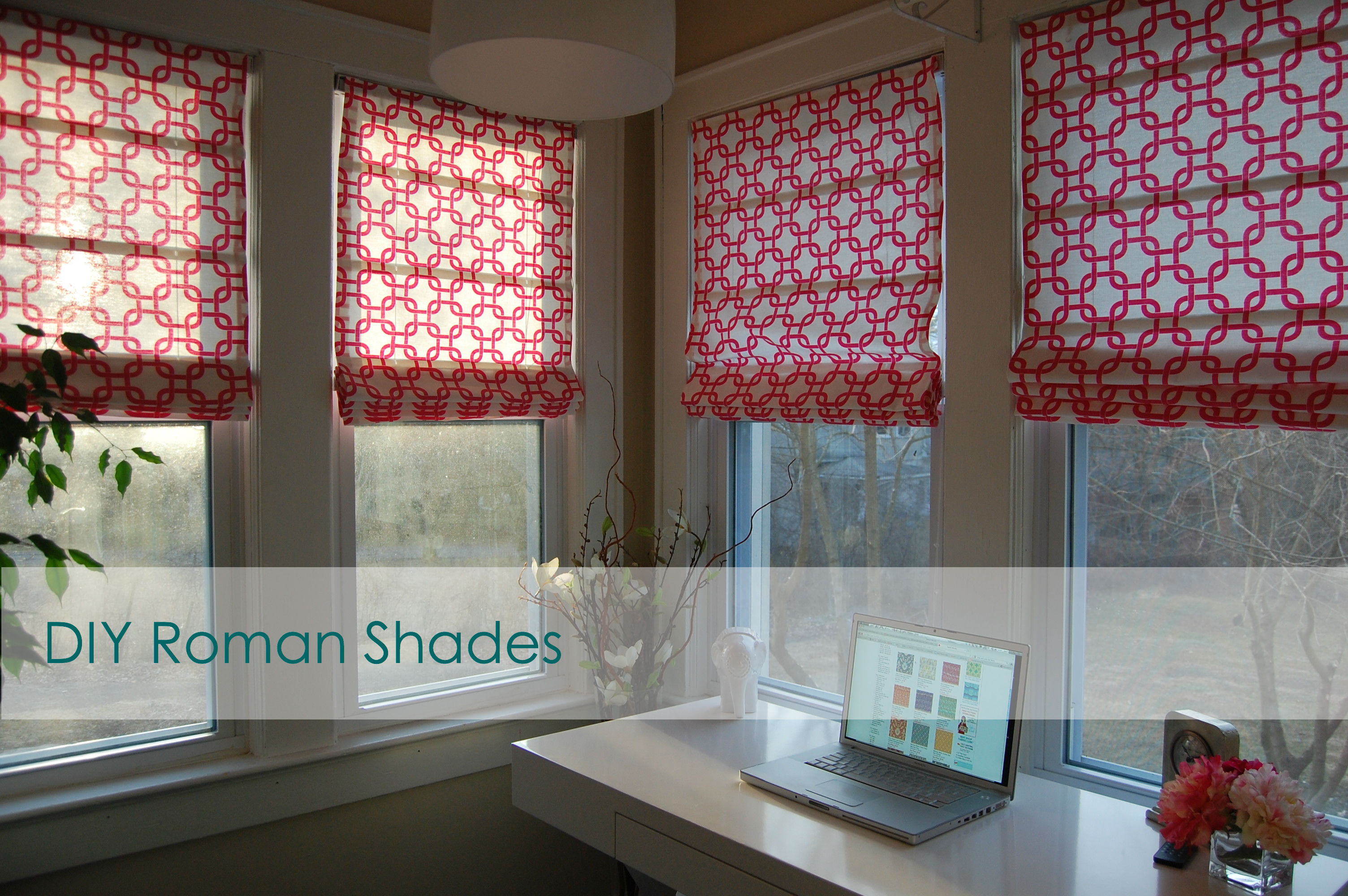 Best ideas about DIY Roman Shade
. Save or Pin Flashback Friday DIY No Sew Roman Shades – Made2Style Now.