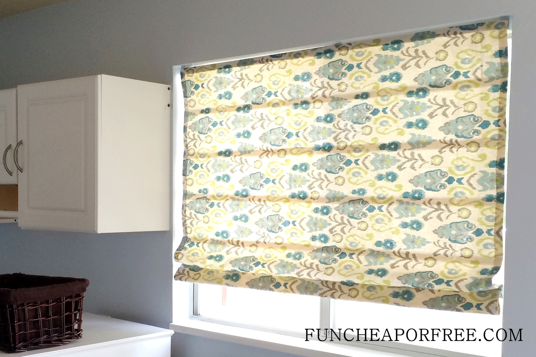 Best ideas about DIY Roman Shades
. Save or Pin Easy DIY No Sew Roman Shades Fun Cheap or Free Now.