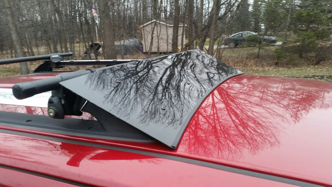 Best ideas about DIY Roof Rack Fairing
. Save or Pin Diy roof rack wind deflector Now.