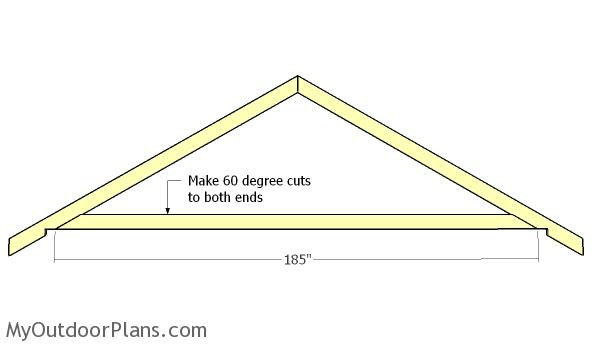 Best ideas about DIY Roof Trusses Plans
. Save or Pin 16x16 Gable Shed Roof Plans MyOutdoorPlans Now.