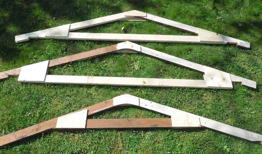 Best ideas about DIY Roof Trusses Plans
. Save or Pin Building a backyard shed Now.