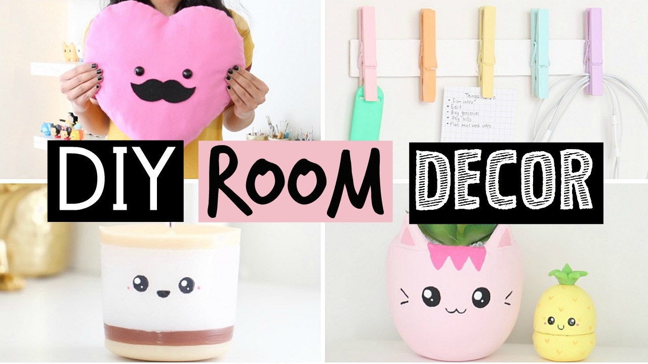 Best ideas about DIY Room Decor Youtube
. Save or Pin DIY Room Decor & Organization EASY & INEXPENSIVE Ideas Now.