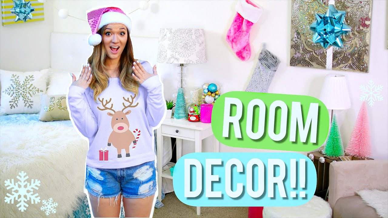 Best ideas about DIY Room Decor Youtube
. Save or Pin Holiday Room Makeover DIY Room Decor for Christmas Now.