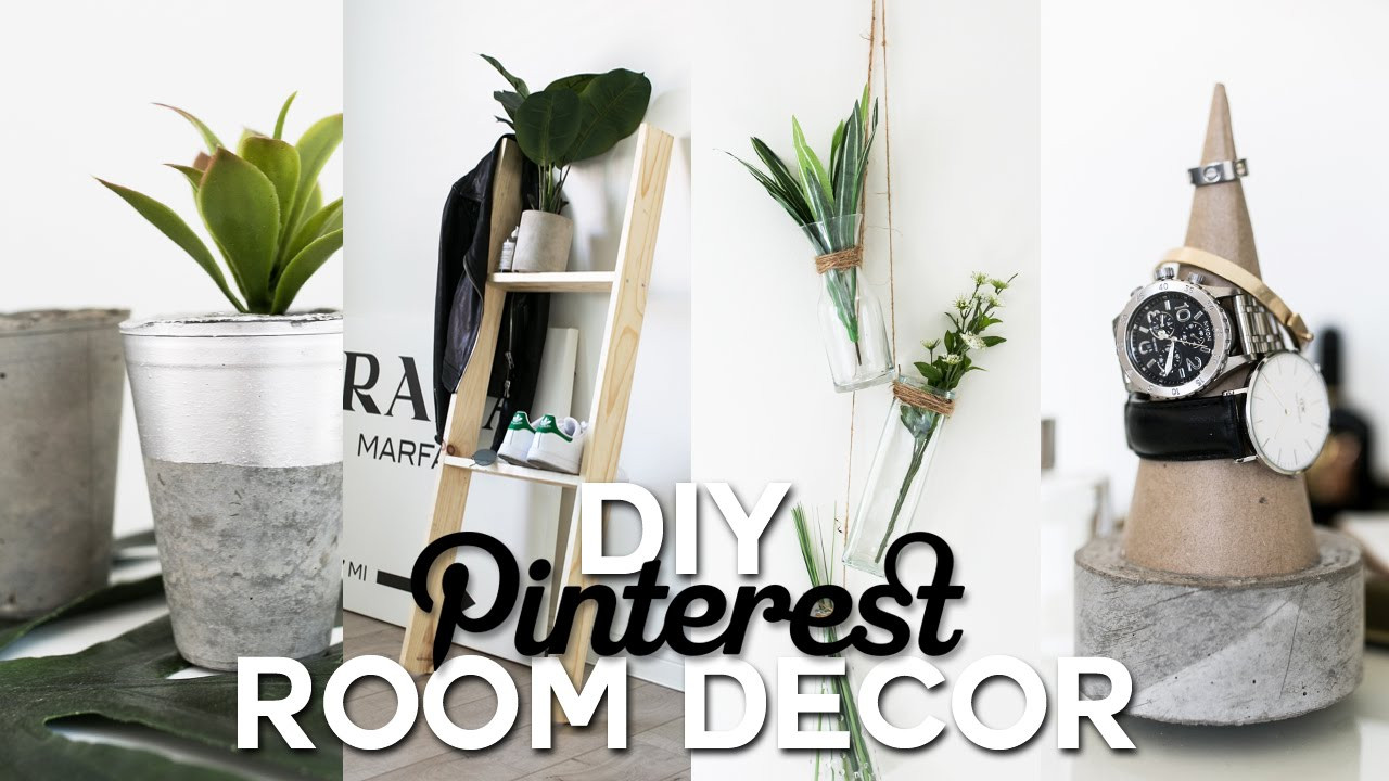 Best ideas about DIY Room Decoration Pinterest
. Save or Pin DIY Pinterest Inspired Room Decor Minimal & Simple Now.