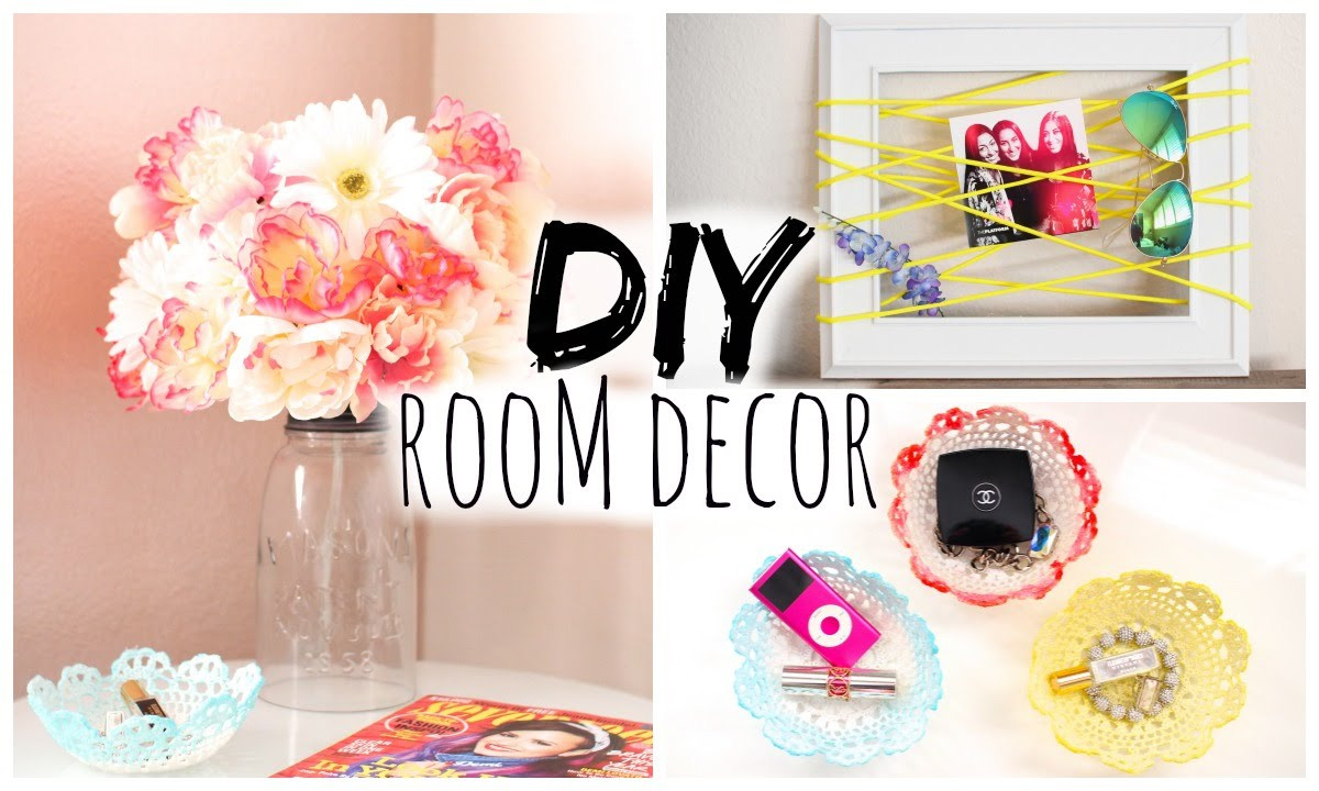 Best ideas about DIY Room Decoration Projects
. Save or Pin DIY Room Decor for Cheap Simple & Cute Now.