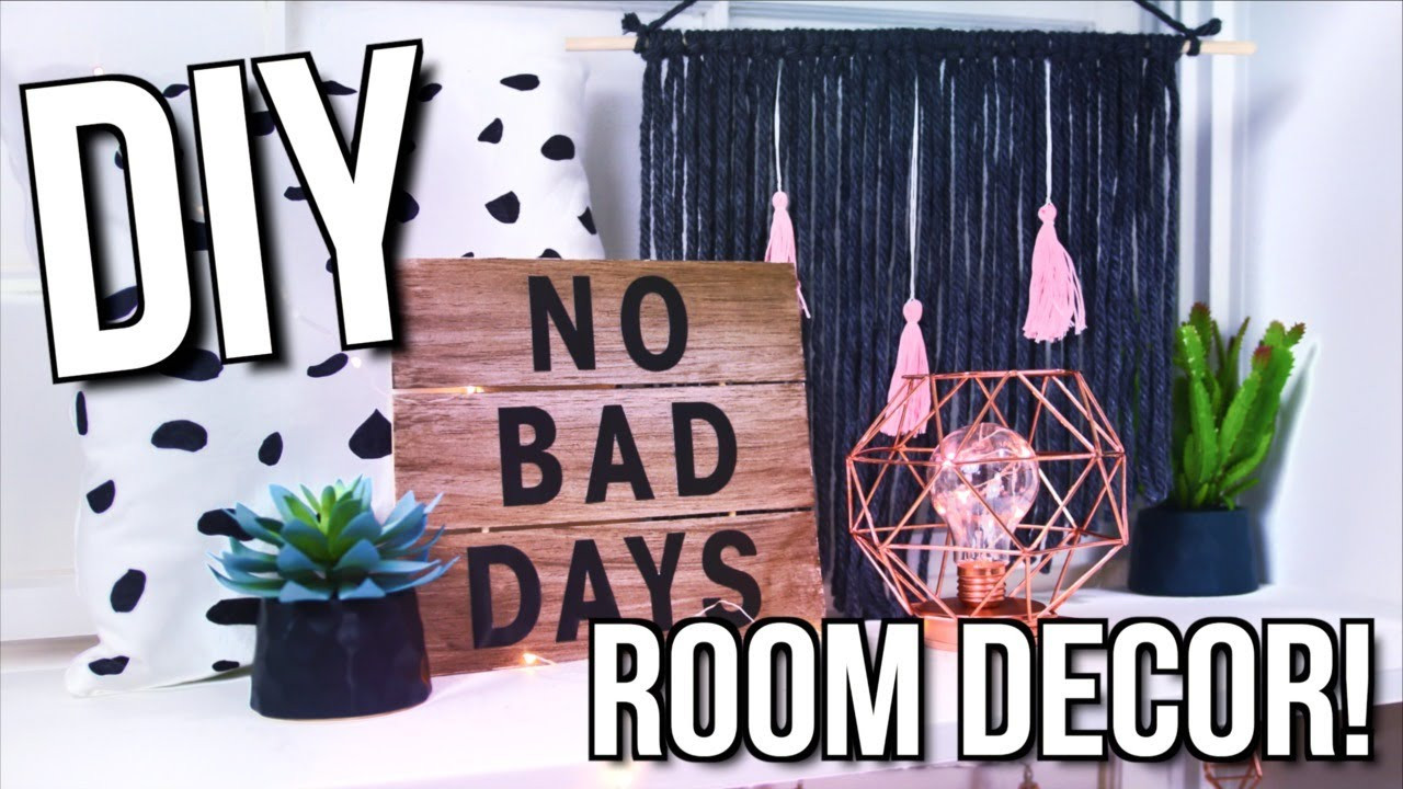 Best ideas about DIY Room Decorations Youtube
. Save or Pin DIY ROOM DECOR Tumblr Inspired 2017 Now.