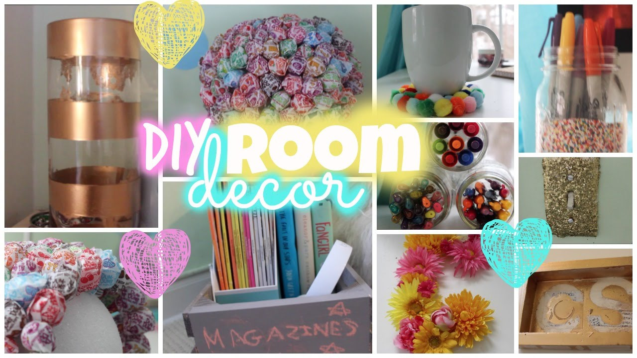 Best ideas about DIY Room Decorations Youtube
. Save or Pin DIY Room Decor ♡ Simple & Colorful Now.