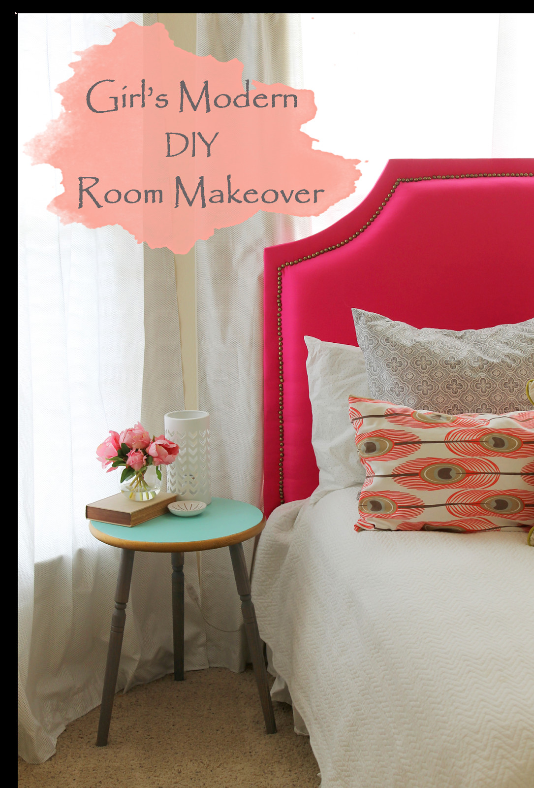 Best ideas about DIY Room Makeover
. Save or Pin The ragged wren Girl s Modern DIY Room Makeover Now.
