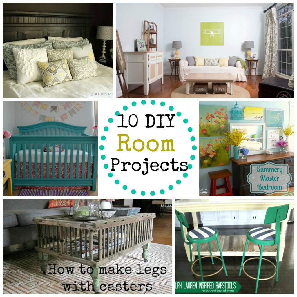 Best ideas about DIY Room Projects
. Save or Pin 10 DIY Room Projects Monday Funday Link Party Now.