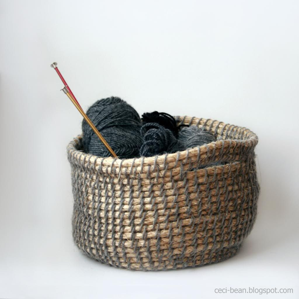 Best ideas about DIY Rope Basket
. Save or Pin CeciBean DIY Woven Rope Basket Now.