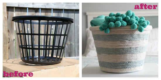 Best ideas about DIY Rope Basket
. Save or Pin IHeart Organizing DIY Rope Basket Now.