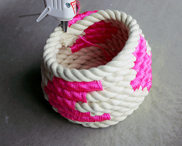 Best ideas about DIY Rope Basket
. Save or Pin DIY Chic How to Make a Coiled Rope Basket Now.