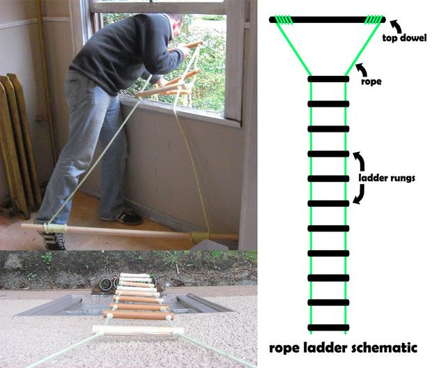 Best ideas about DIY Rope Ladder
. Save or Pin Rope Ladder glow in the dark Version 10 Steps with Now.