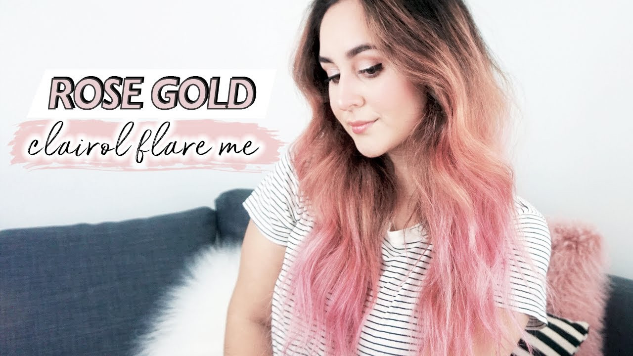 Best ideas about DIY Rose Gold Hair
. Save or Pin DIY Rose Gold Hair Clairol FLARE Me Now.