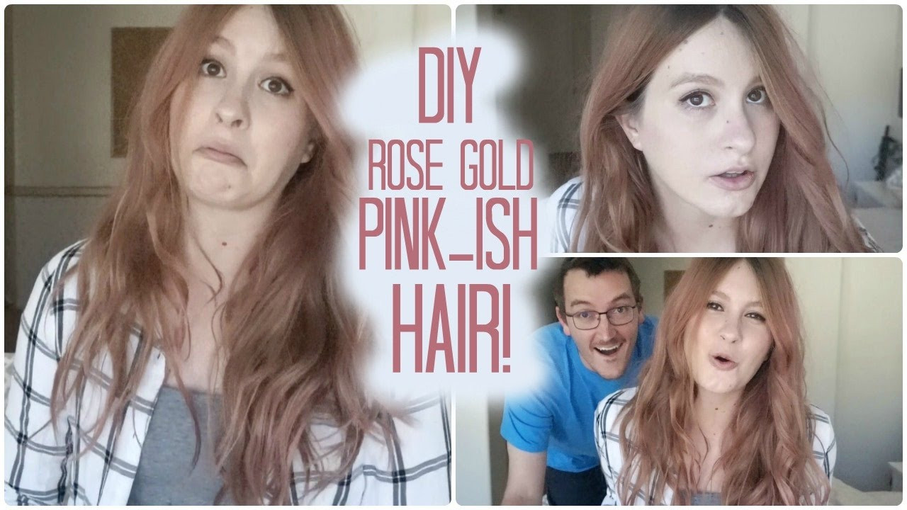 Best ideas about DIY Rose Gold Hair
. Save or Pin DIY Rose Gold Pink ish Hair Now.
