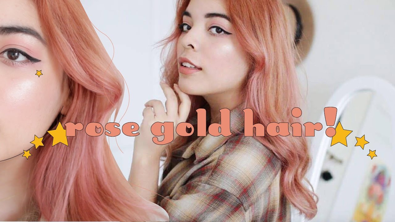 Best ideas about DIY Rose Gold Hair
. Save or Pin DIY Peachy Rose Gold Hair Now.