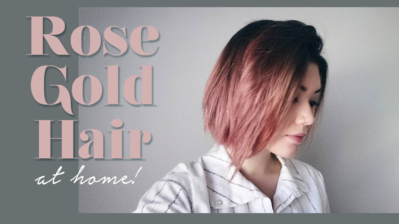 Best ideas about DIY Rose Gold Hair
. Save or Pin ROSE GOLD HAIR how to & demo Now.