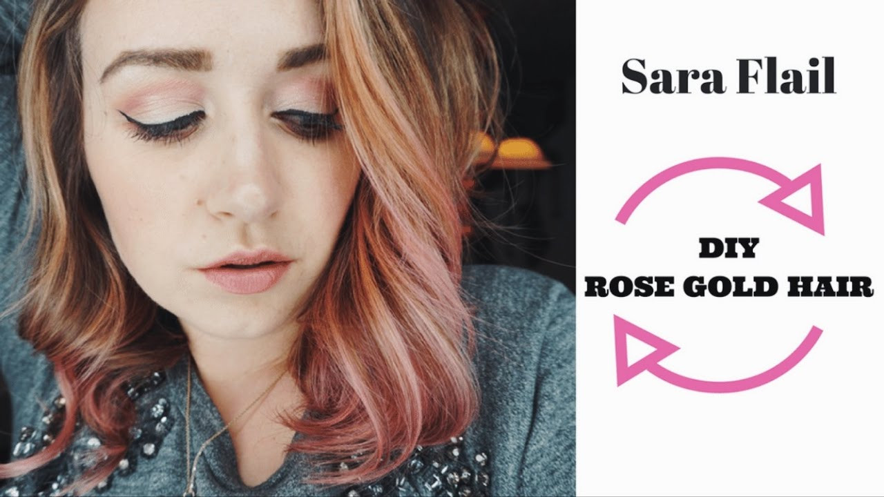 Best ideas about DIY Rose Gold Hair
. Save or Pin DIY Rose Gold Hair Now.