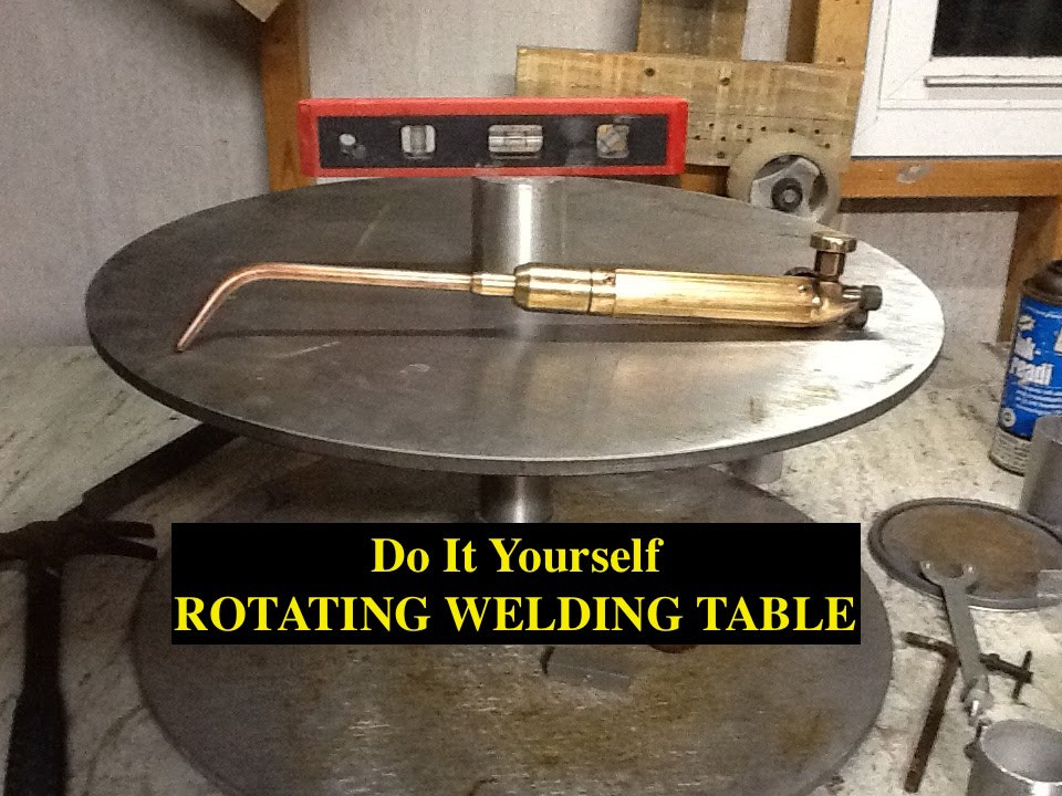 Best ideas about DIY Rotary Table Plans
. Save or Pin DIY ROTATING WELDING TABLE POSITIONER 5 HOUR BUILD $0 Now.