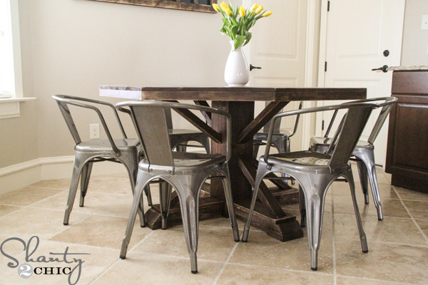 Best ideas about DIY Round Table
. Save or Pin DIY Round Wooden Table for $110 Shanty 2 Chic Now.