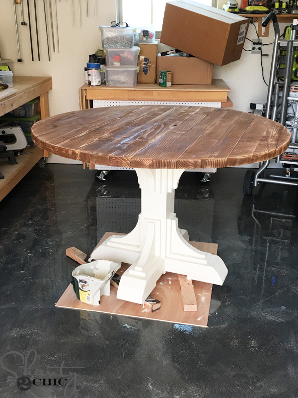 Best ideas about DIY Round Table Base
. Save or Pin DIY Round Table Shanty 2 Chic Now.