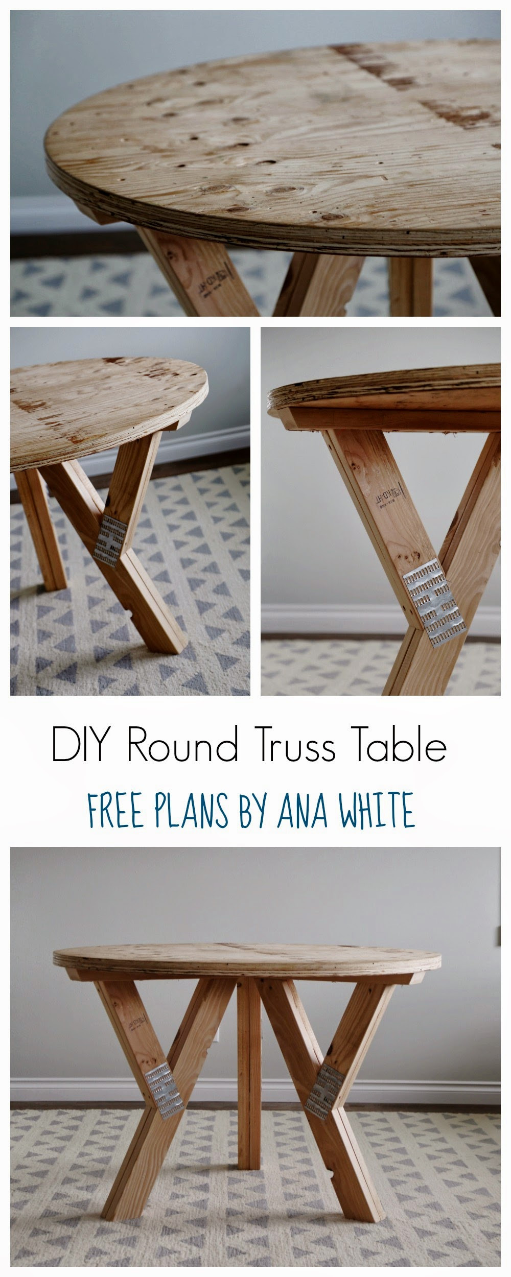 Best ideas about DIY Round Table
. Save or Pin Ana White Now.