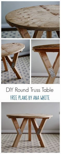 Best ideas about DIY Round Table Plans
. Save or Pin 1000 images about Dining Room Tutorials on Pinterest Now.