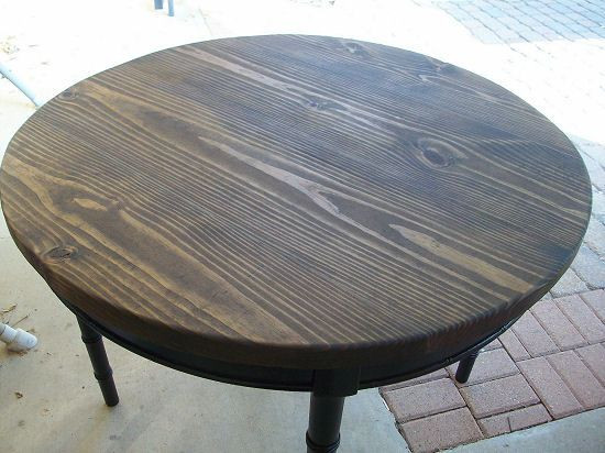 Best ideas about DIY Round Table Top Ideas
. Save or Pin DIY Project Accent Furniture How to make a cheap solid Now.