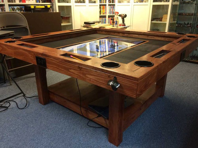 Best ideas about DIY Rpg Gaming Table
. Save or Pin DIY Tabletop Gaming Table World Building Now.