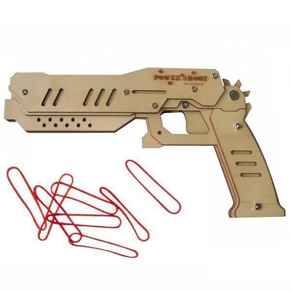 Best ideas about DIY Rubber Band Gun
. Save or Pin DIY Wooden Rubber Band Gun Set GeekyGet Now.