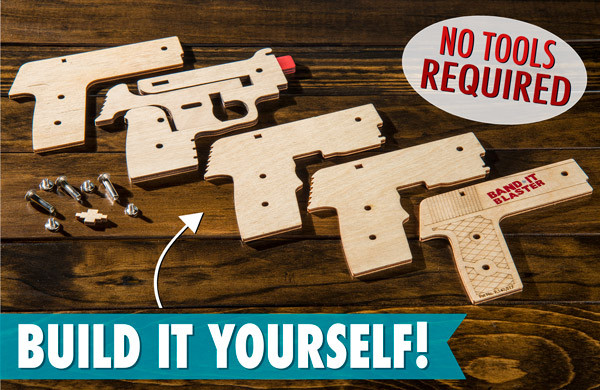 Best ideas about DIY Rubber Band Gun
. Save or Pin The DIY Rubber Band Pistol Now.