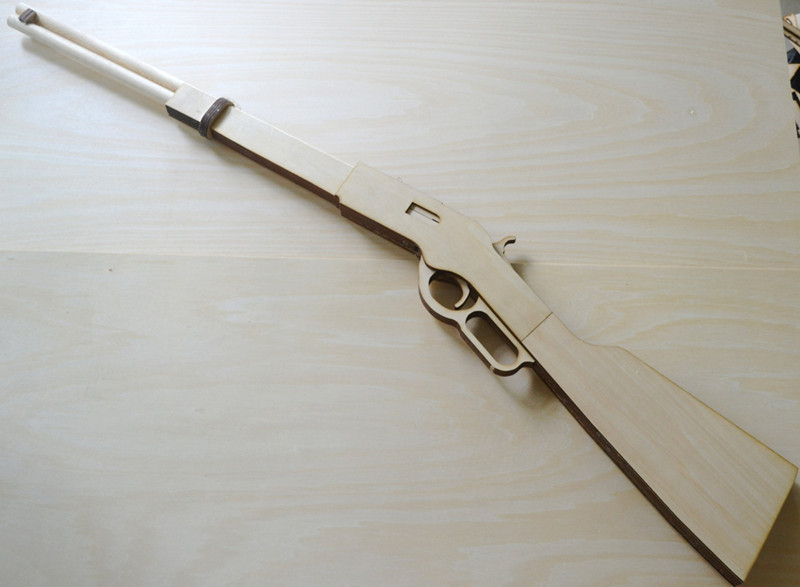 Best ideas about DIY Rubber Band Gun
. Save or Pin DIY Winchester Type Ten Bursts Rubber Band Gun Amusing Now.