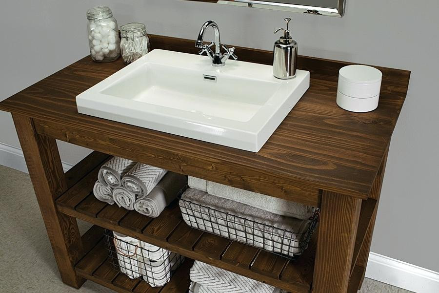 Best ideas about DIY Rustic Bathroom Vanity
. Save or Pin Bathroom Vanity Small Building Plans Construction Designs Now.