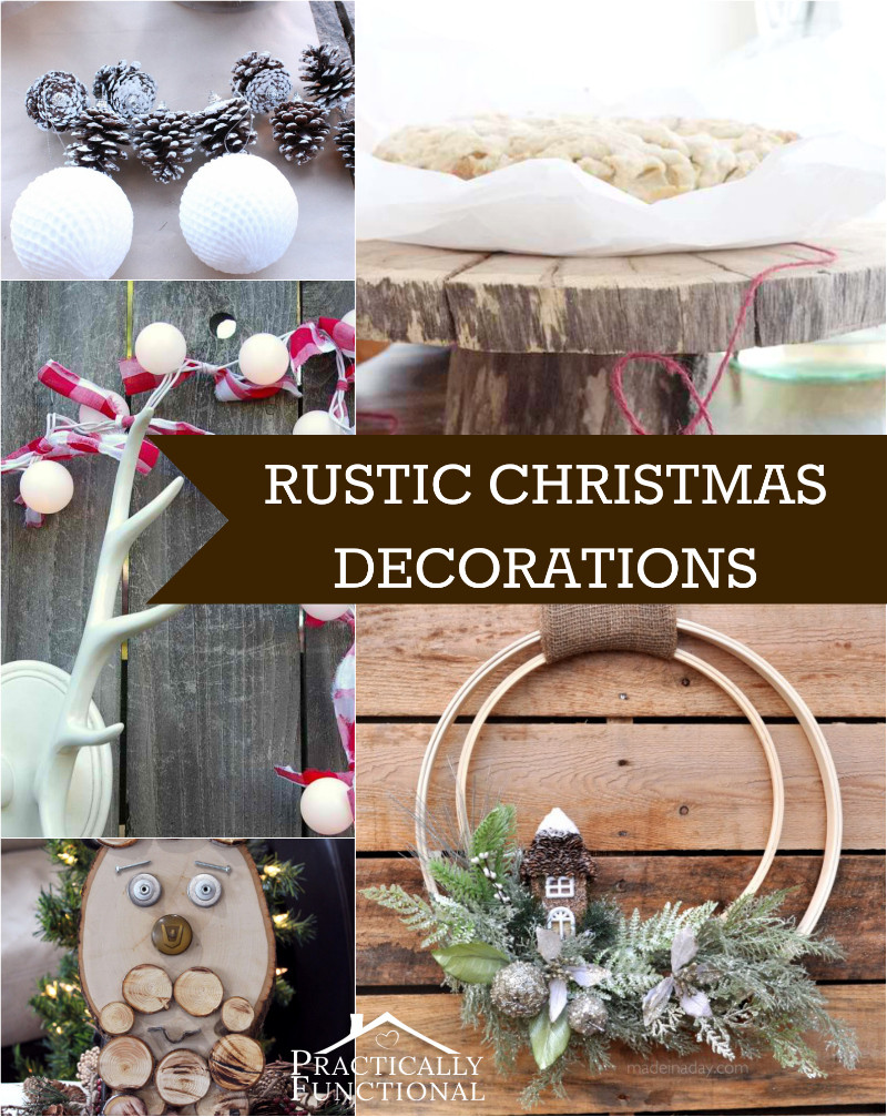 Best ideas about DIY Rustic Christmas Decor
. Save or Pin 10 DIY Rustic Christmas Decorations Now.