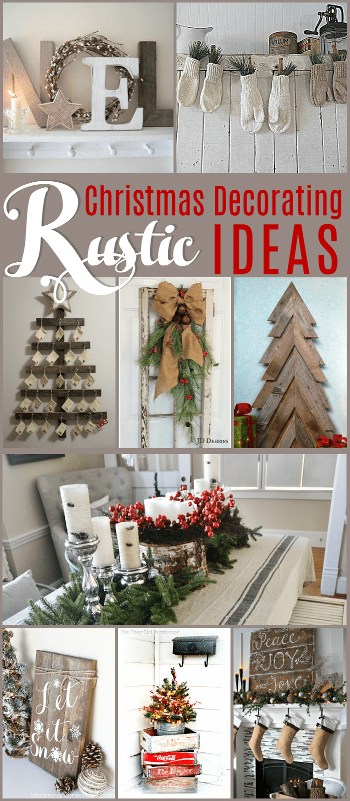 Best ideas about DIY Rustic Christmas Decor
. Save or Pin Rustic Christmas Decorating Ideas The Girl Creative Now.