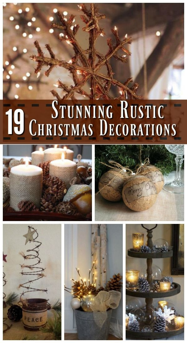 Best ideas about DIY Rustic Christmas Decor
. Save or Pin Best 25 Rustic christmas decorations ideas on Pinterest Now.