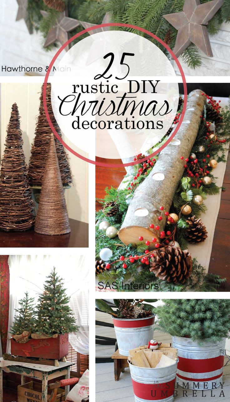 Best ideas about DIY Rustic Christmas Decor
. Save or Pin 1000 images about Christmas Ideas on Pinterest Now.