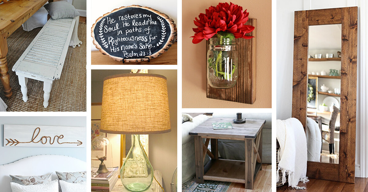 Best ideas about DIY Rustic Decor
. Save or Pin 39 Best DIY Rustic Home Decor Ideas and Designs for 2019 Now.