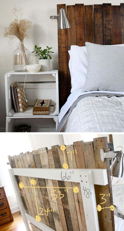 Best ideas about DIY Rustic Headboard
. Save or Pin 30 Rustic Wood Headboard DIY Ideas Hative Now.