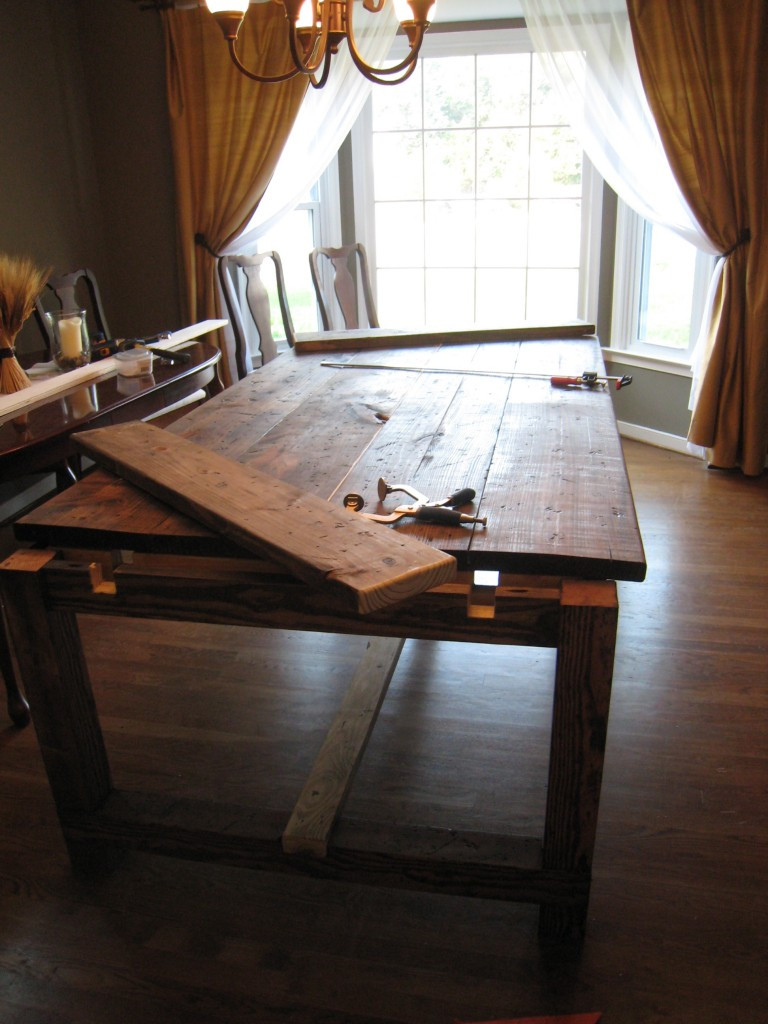 Best ideas about DIY Rustic Kitchen Tables
. Save or Pin DIY Friday Rustic Farmhouse Dining Table Now.