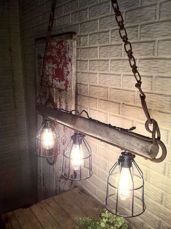 Best ideas about DIY Rustic Light Fixtures
. Save or Pin 23 Shattering Beautiful DIY Rustic Lighting Fixtures to Now.