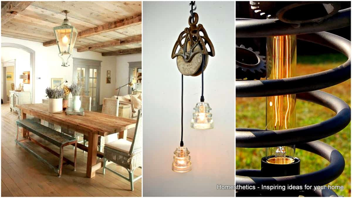 Best ideas about DIY Rustic Light Fixtures
. Save or Pin 23 Shattering Beautiful DIY Rustic Lighting Fixtures to Now.