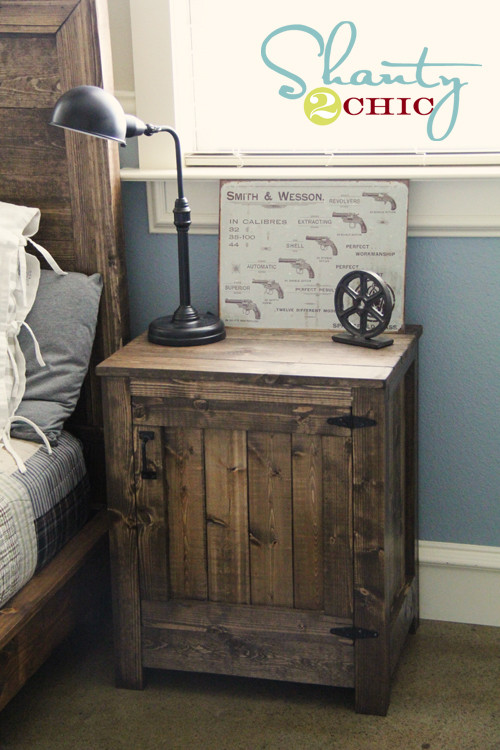 Best ideas about DIY Rustic Nightstand
. Save or Pin 9 Chic And Easy DIY Industrial Nightstands Shelterness Now.