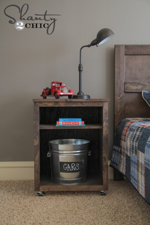 Best ideas about DIY Rustic Nightstand
. Save or Pin Rustic DIY Nightstand Wood Shelterness Now.