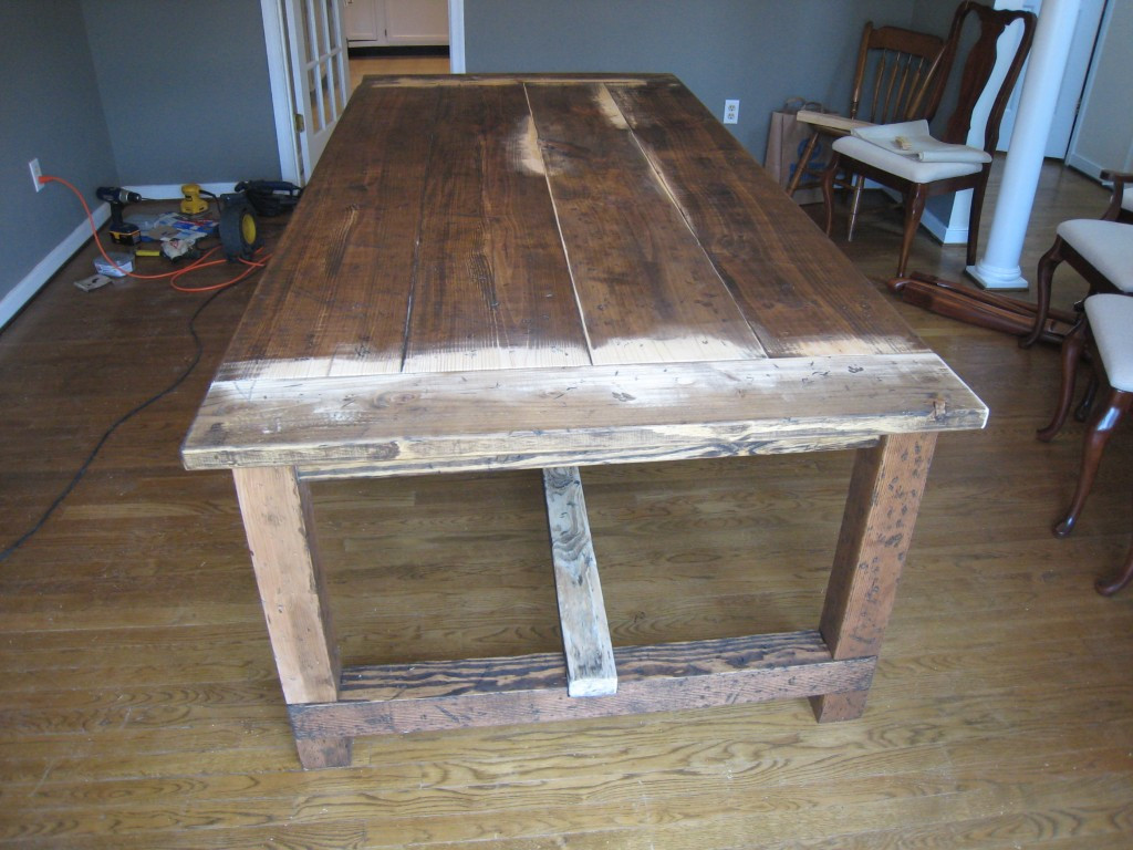 Best ideas about DIY Rustic Tables
. Save or Pin DIY Friday Rustic Farmhouse Dining Table Now.