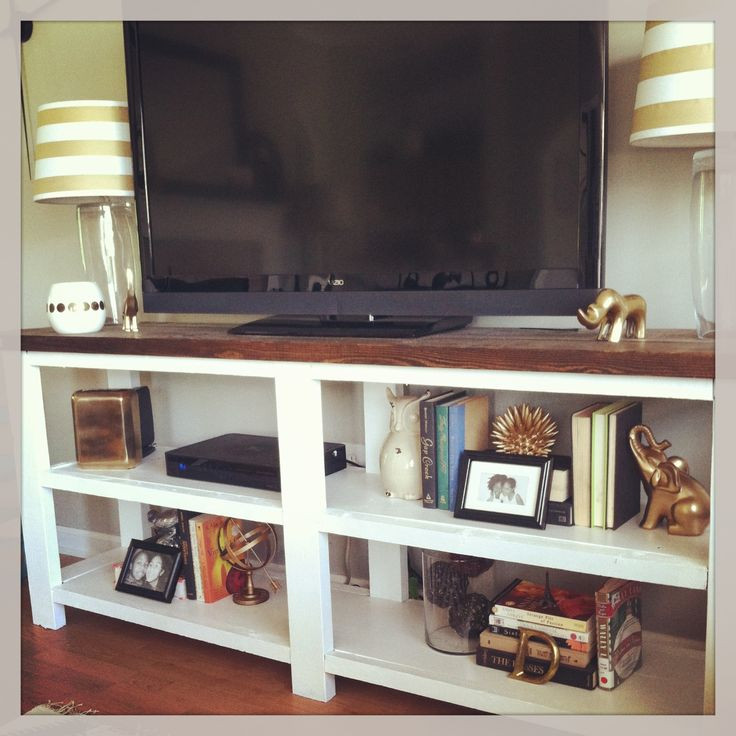 Best ideas about DIY Rustic Tv Stands
. Save or Pin DIY tv stand Ana white rustic x console table Now.