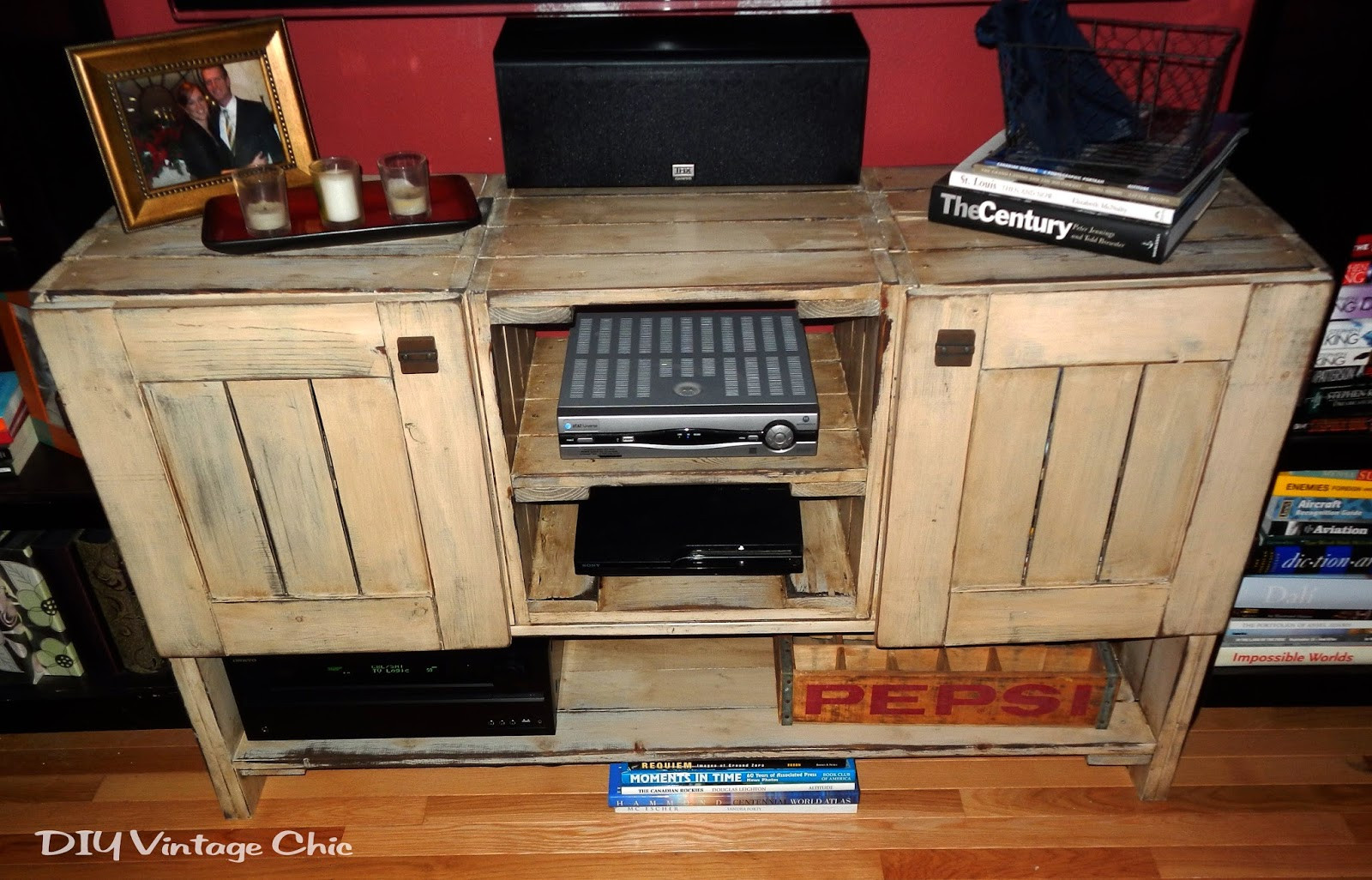 Best ideas about DIY Rustic Tv Stands
. Save or Pin DIY Vintage Chic DIY Rustic TV Stand Now.