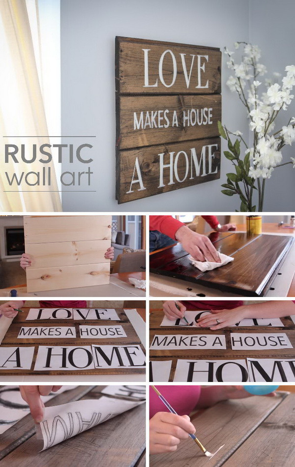 Best ideas about DIY Rustic Wall Decor
. Save or Pin 40 Rustic Wall Decor DIY Ideas 2017 Now.